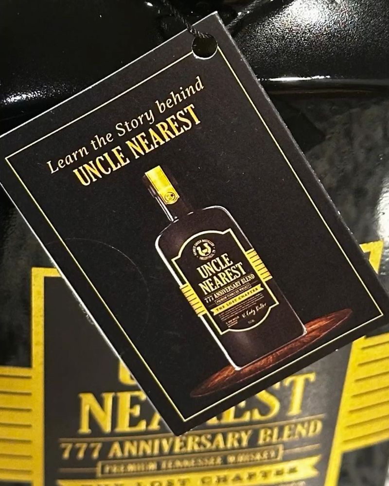 Uncle Nearest 777 Anniversary Blend Premium Tennessee Whiskey The