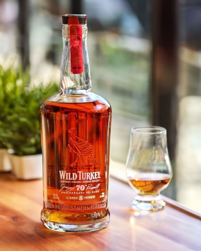 Wild Turkey Jimmy Russel's 70th Anniversary 8 Year Old Release