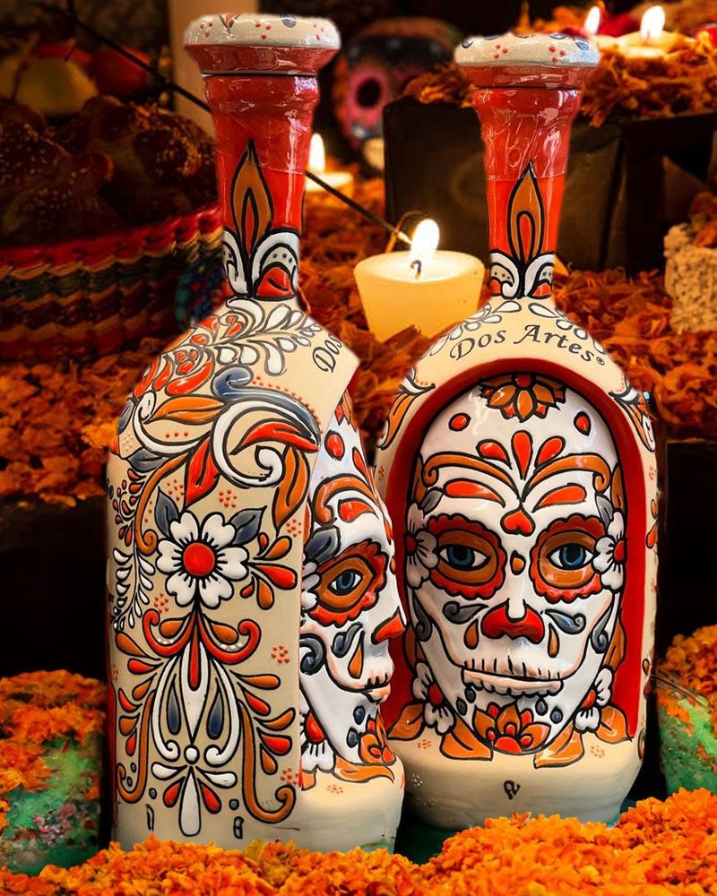 Dos Artes Tequila Joven Calavera 2024 Dia De Muertos Limited