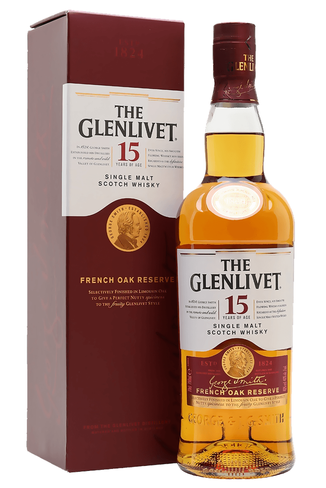The Glenlivet 15 Years French Oak Reserve Single Malt Scotch
