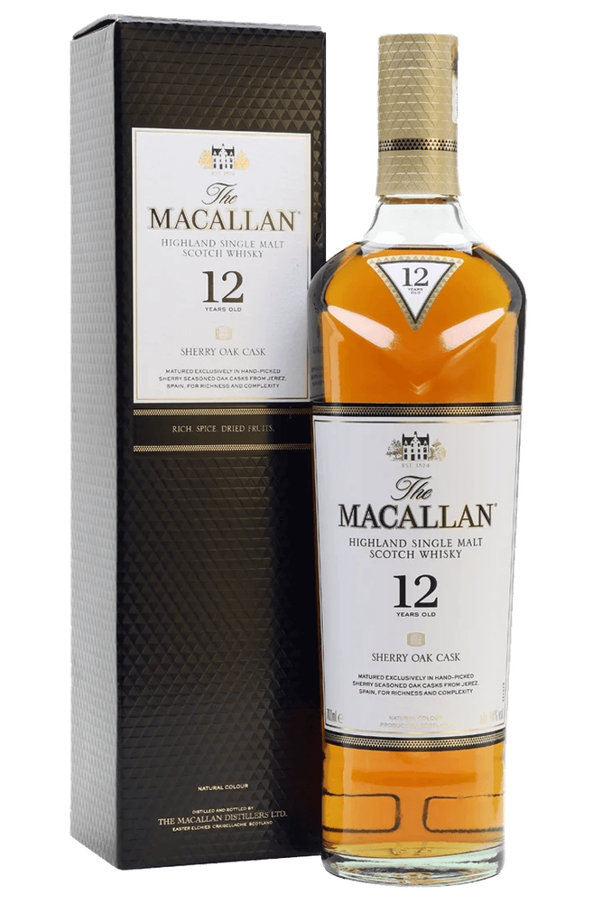 The Macallan Sherry Oak 12 Year Old Single Malt Scotch Whisky