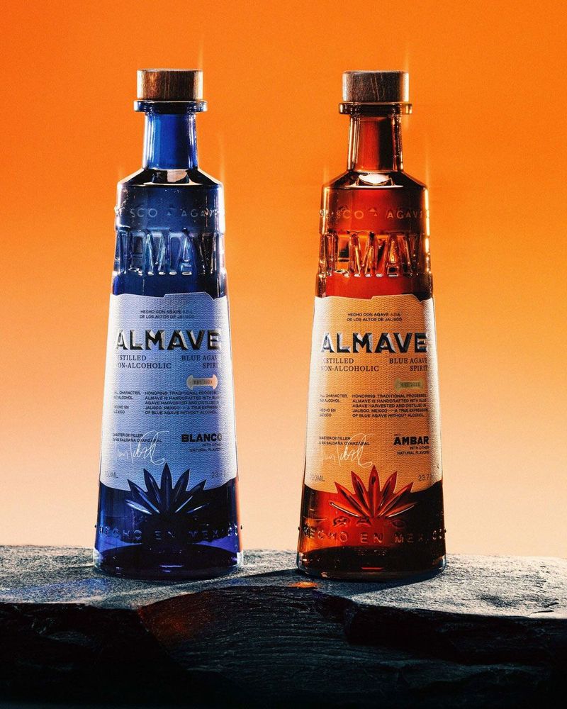 Almave Ambar Non-Alcoholic Blue Agave Spirit by Lewis Hamilton | Passion  Spirits