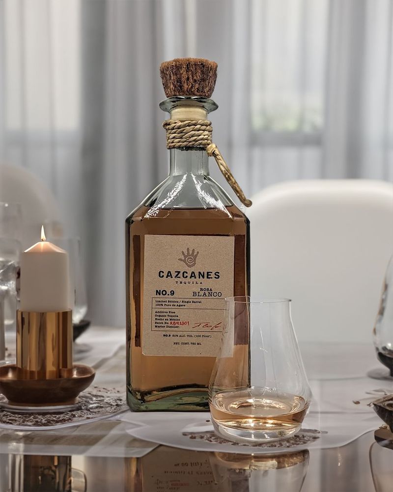 Cazcanes Tequila No. 9 Rosa Blanco Limited Edition | Passion Spirits