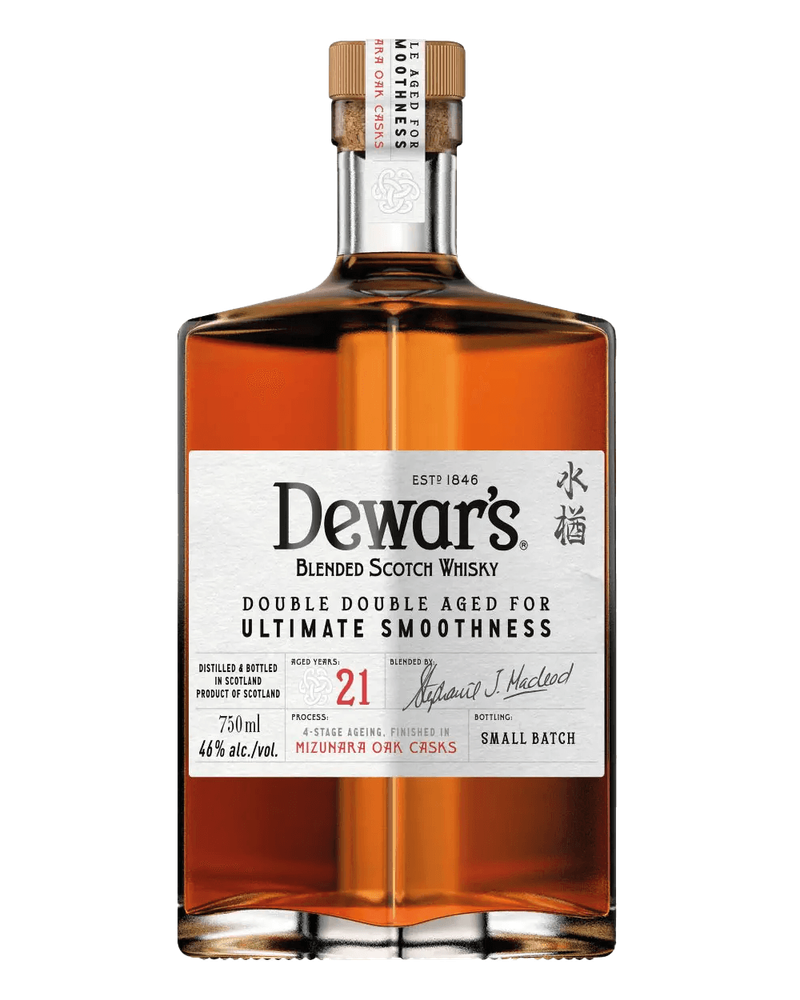 Dewar's Double Double 21 Year Whisky Finished in Mizunara Oak
