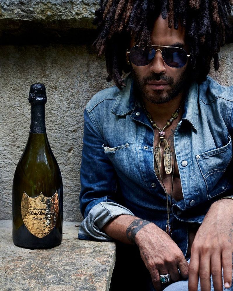 Dom Pérignon 2008年グラス2つセット