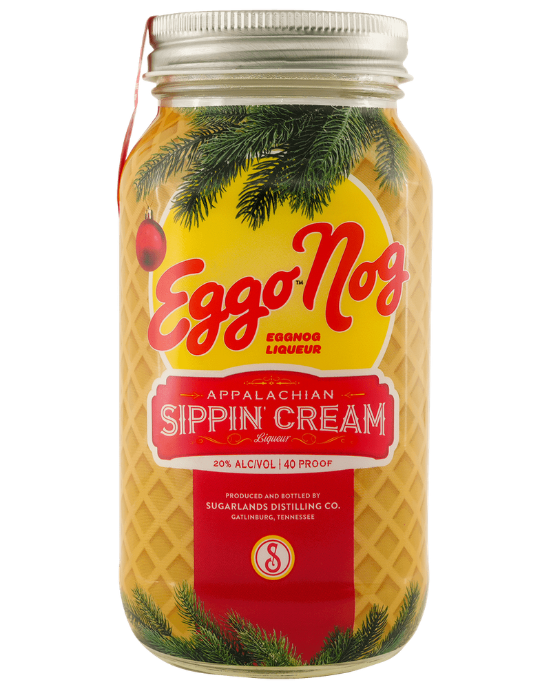 Eggo™ Nog Eggnog Appalachian Sippin' Cream Liqueur by Sugarlands Distilling  Co