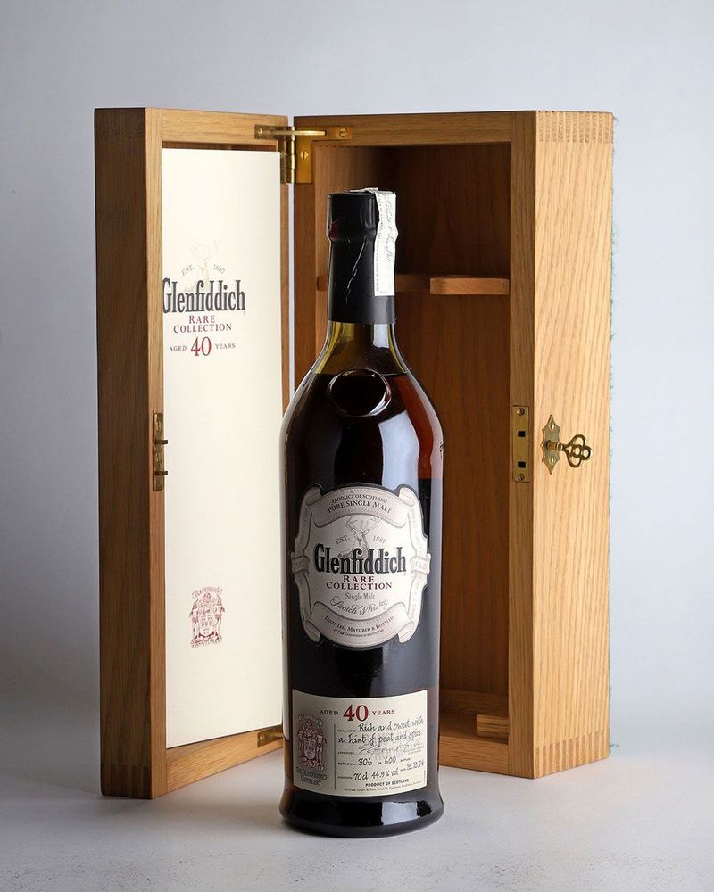 Glenfiddich 40 Year Old Rare Collection Single Malt Scotch Whisky