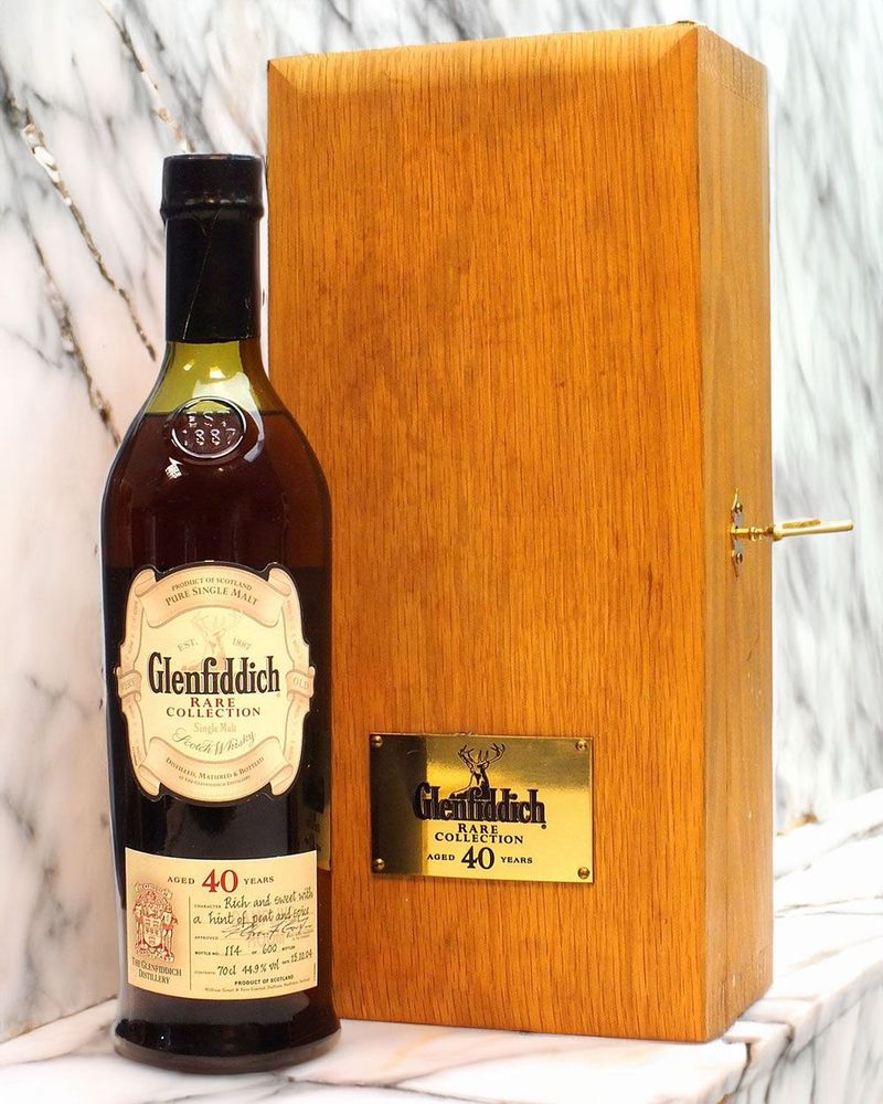 Glenfiddich 40 Year Old Rare Collection Single Malt Scotch Whisky