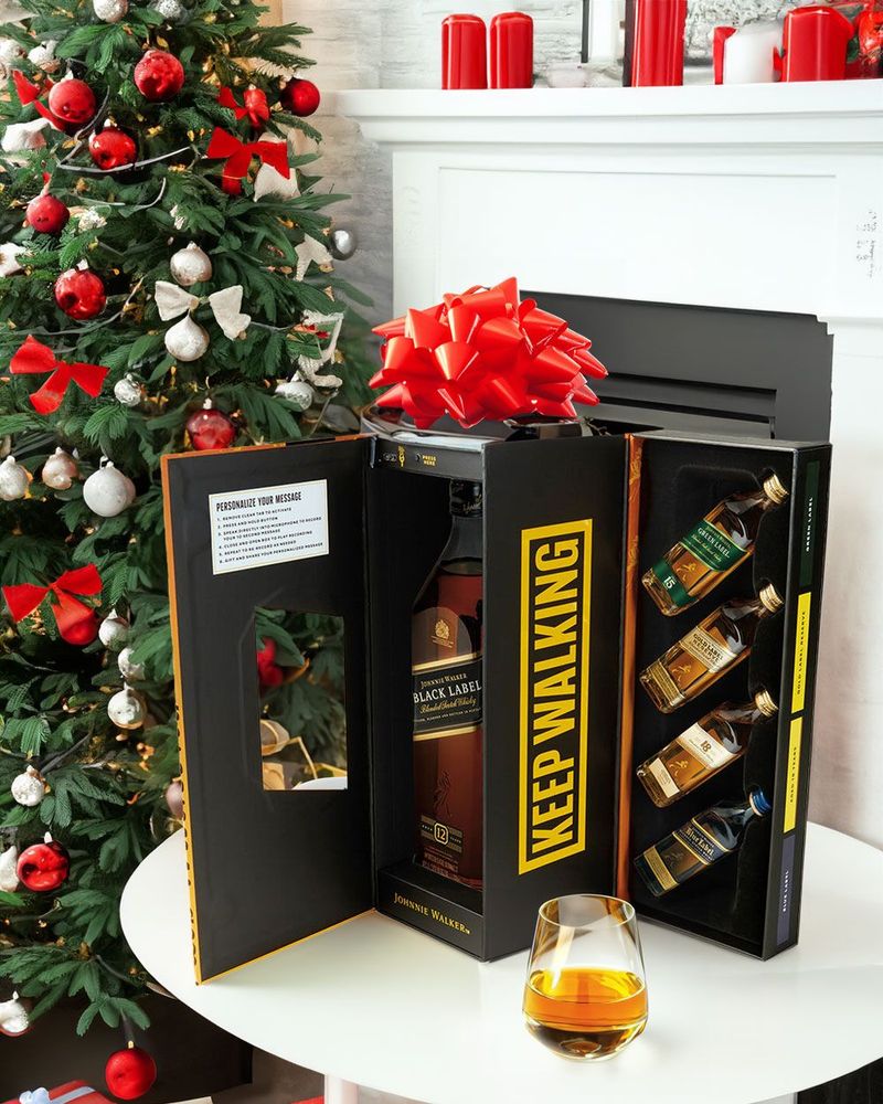 Johnnie Walker 'Moments to Share' Voice Recorder Variety Gift Set