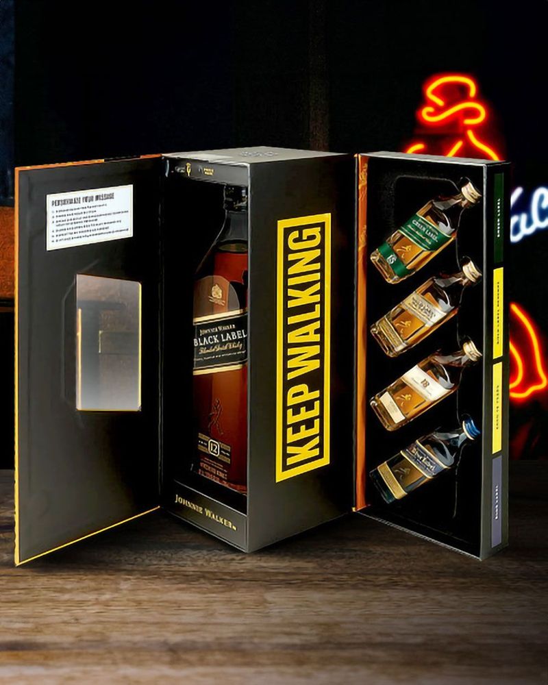 Johnnie Walker 'Moments to Share' Voice Recorder Variety Gift Set