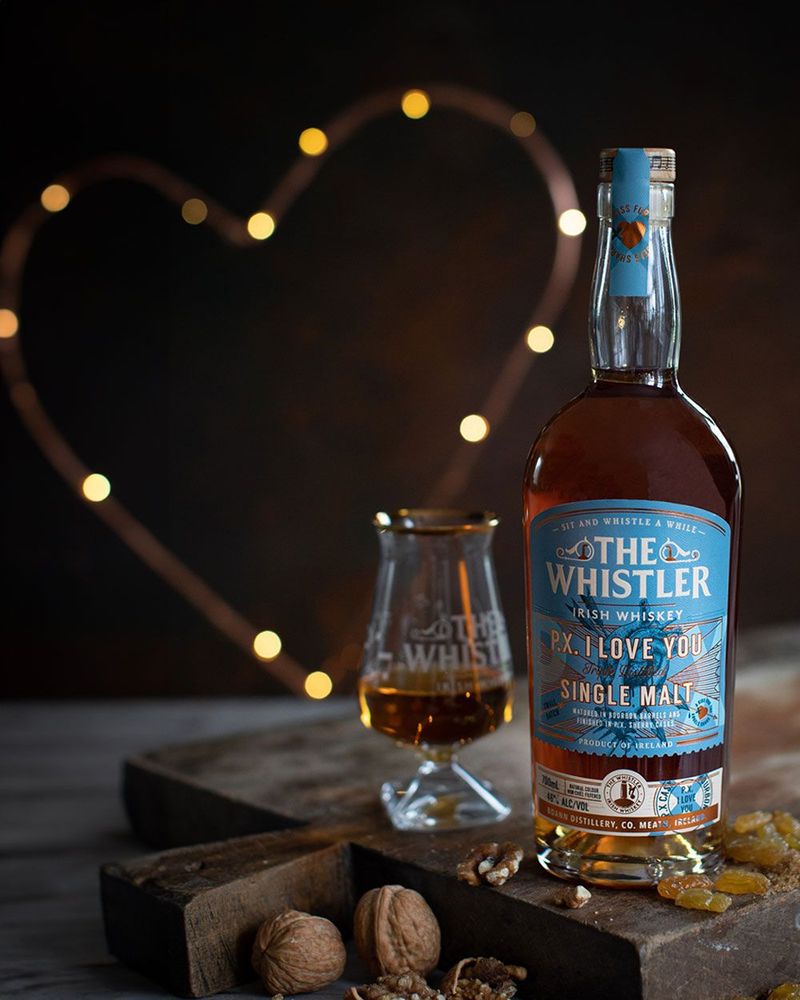 The Whistler 'P.X. I Love You' Single Malt Irish Whiskey