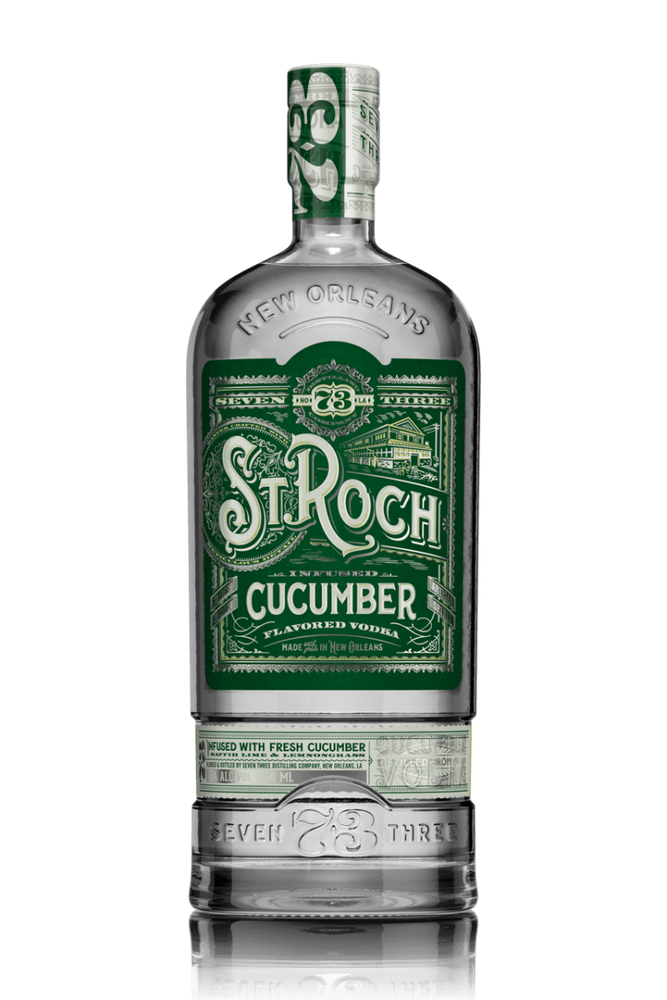 Seven Three Distilling Co. St. Roch Infused Cucumber Vodka | Seven