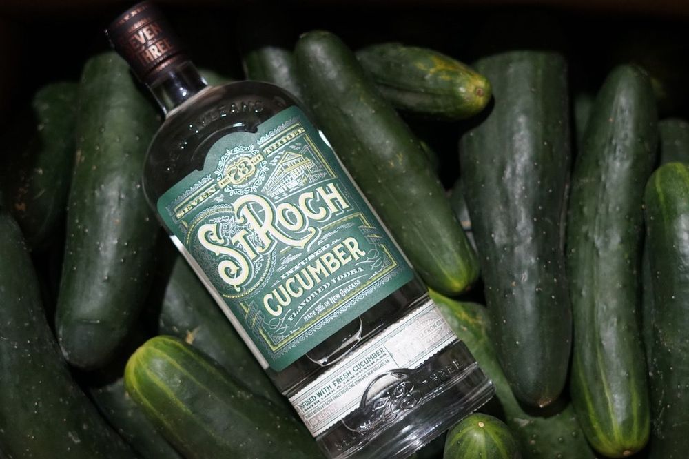 Seven Three Distilling Co. St. Roch Infused Cucumber Vodka