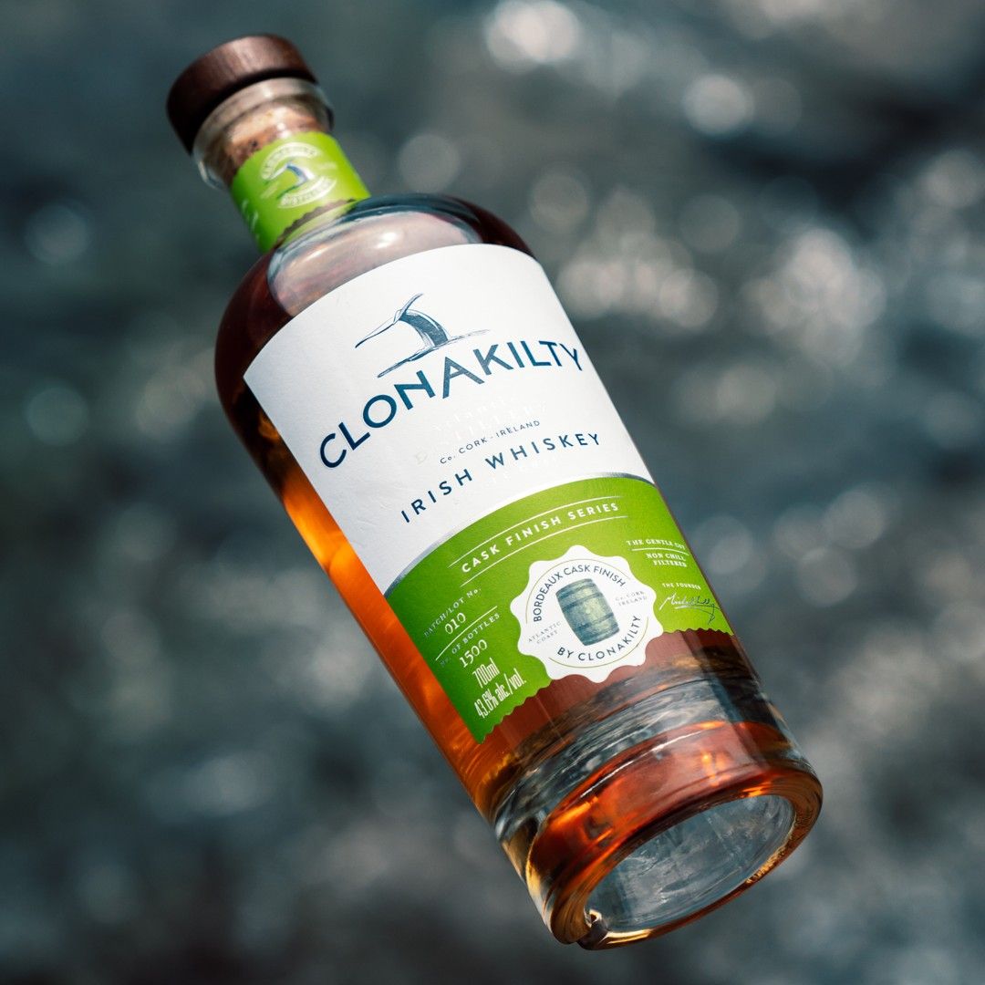 Clonakilty Single Grain Bordeaux Cask Irish Whiskey | Passion Spirits