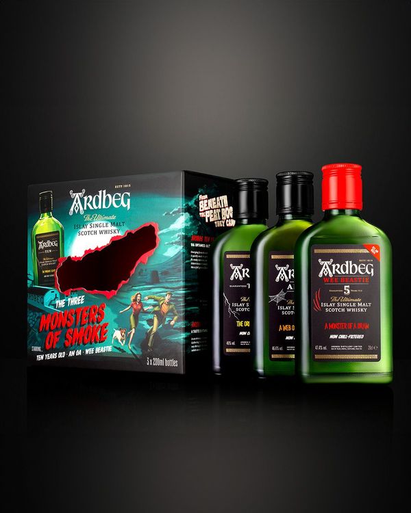 Ardbeg The Three Monsters of Smoke - 3 x 20 cl Whisky