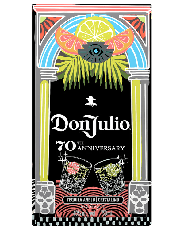 Don Julio 70 Anejo Cristalino Tequila A Summer of Mexicana Limited