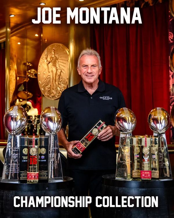 Gold Bar Whiskey Joe Montana Championship Collection Limited