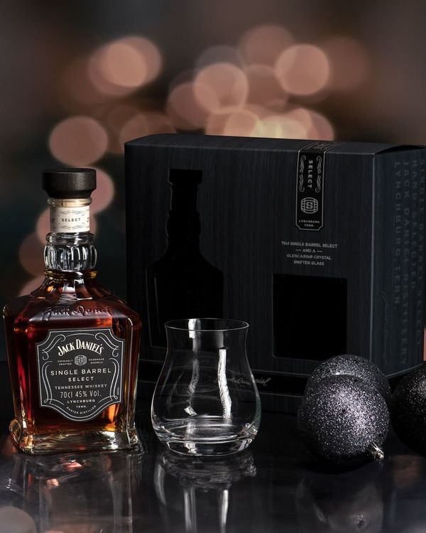 Jack Daniel's Single Barrel Select Whiskey Gift Set with Glencairn