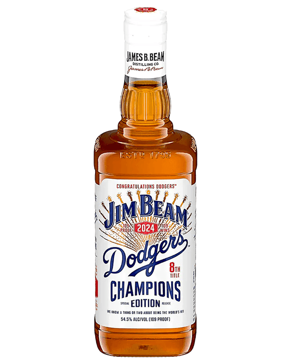 日本未発売！Jim Beam ドジャースワールドシリーズコラボ Jim Beam Dodgers 8th Title Champions Edition 109 Proof Bourbon