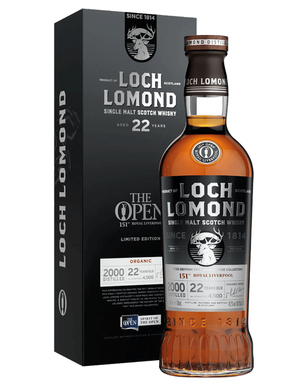 Loch Lomond 2000 The Open Course Collection Organic 22 Year Old