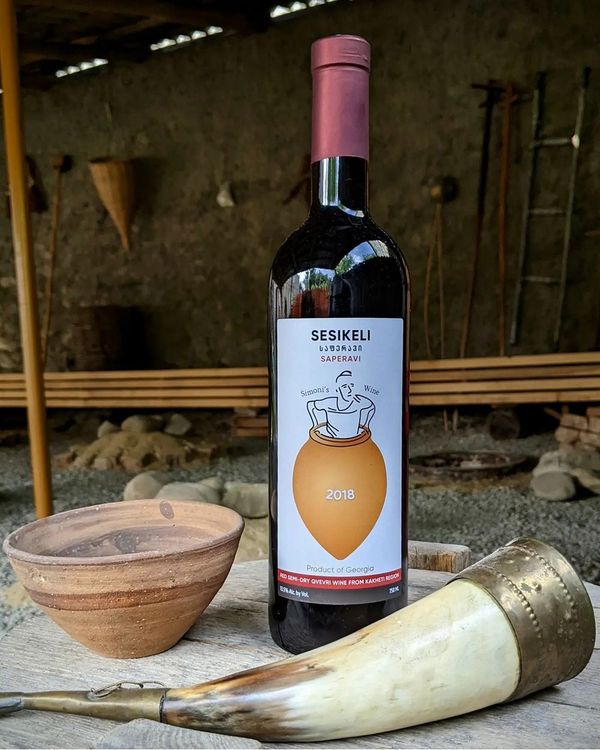 Sesikeli Saperavi Qvevri Dark Red Wine | Passion Spirits