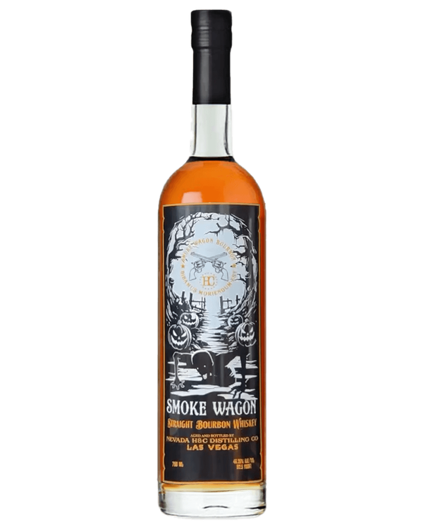 Smoke Wagon Straight Bourbon Whiskey 'Halloween Glow in the Dark