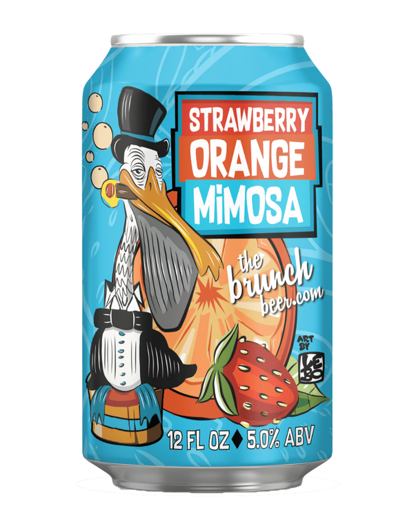 South Beach Brewing Co. Strawberry Orange Mimosa Sparkling Ale | 6