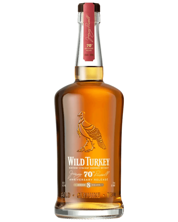 Wild Turkey Jimmy Russel's 70th Anniversary 8 Year Old Release