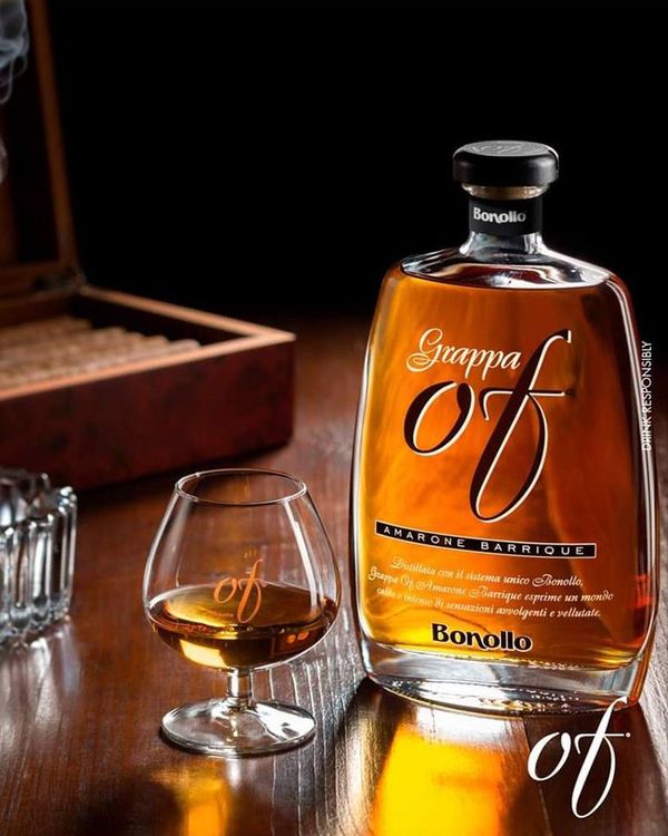 Bonollo Grappa OF Amarone Barrique | Passion Spirits