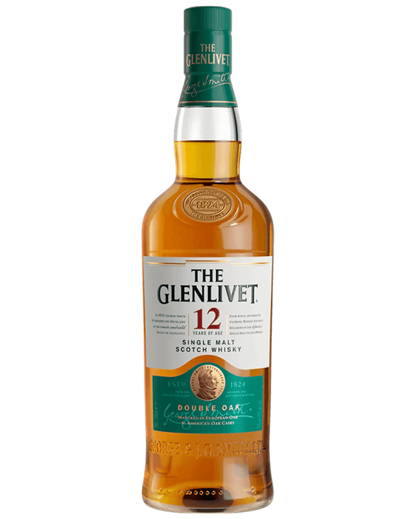 The Glenlivet 12 Years Single Malt Scotch Whisky Double Oak