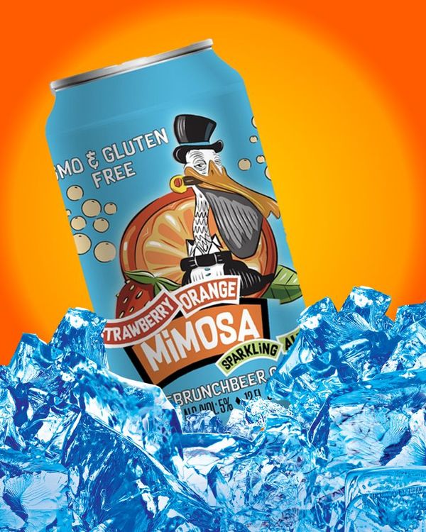 South Beach Brewing Co. Strawberry Orange Mimosa Sparkling Ale | 6