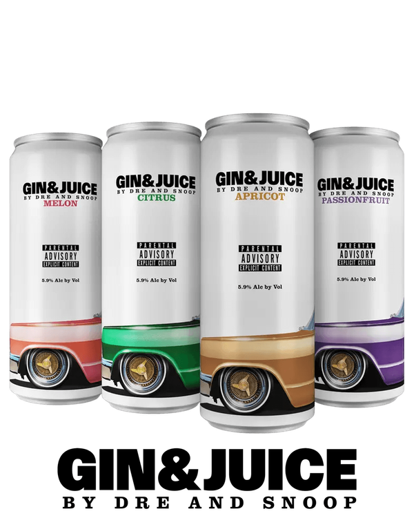Gin & Juice by Dre and Snoop Variety Pack | 8 Pack | Passion Spirits