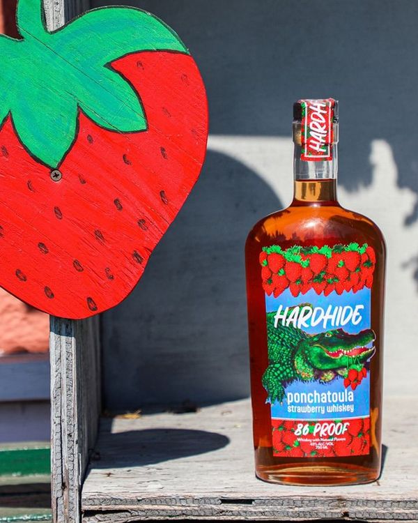 Hardhide Ponchatoula Strawberry Flavored Whiskey | Passion Spirits