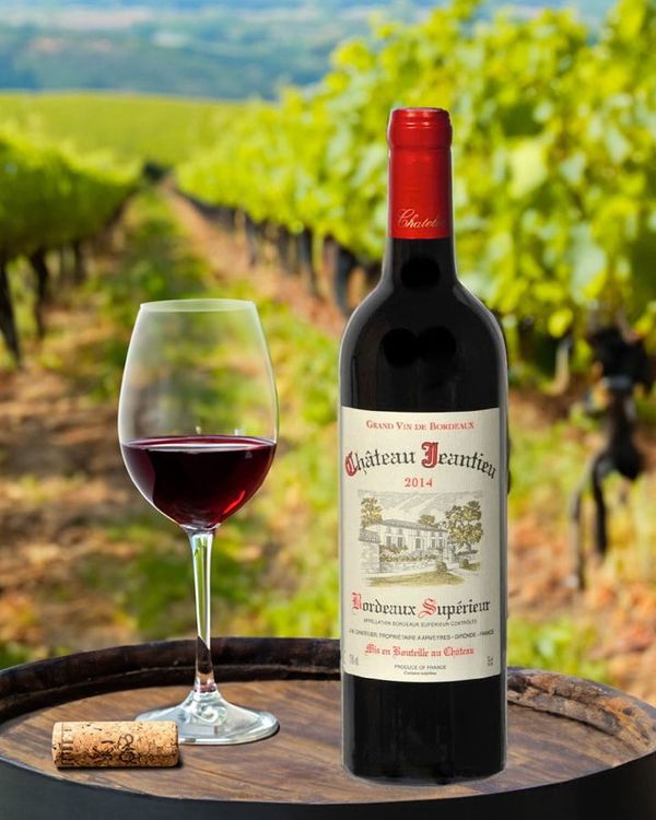 Vignobles Chatelier Château Jeantieu Bordeaux Supérieur 2019 Red