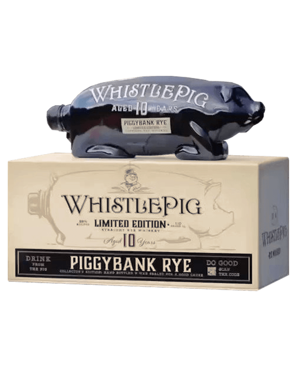 WhistlePig PiggyBank 10 Years Straight Rye Whiskey | Passion Spirits