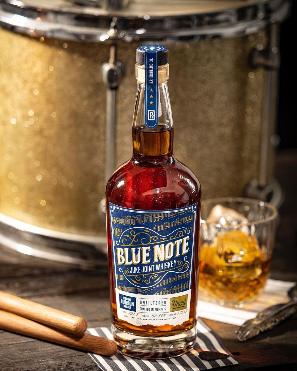 Johnny&#39;s - note Blue Note Las Notas Kentucky Straight Bourbon Whiskey