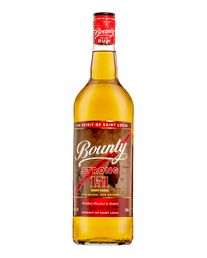 Bounty Saint Lucia Strong 151 Rum | Passion Spirits