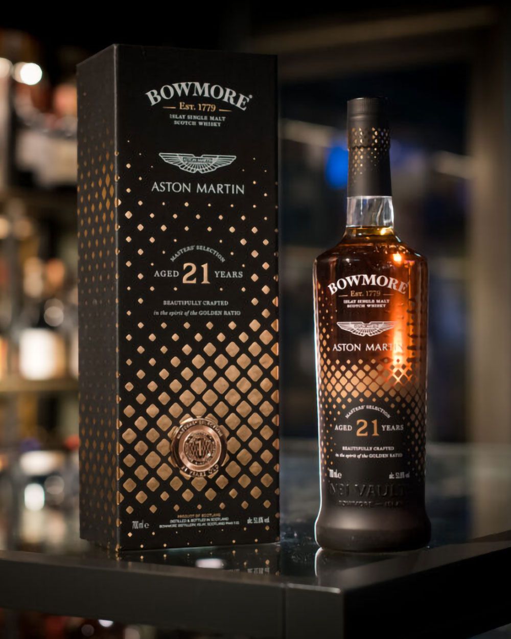 Bowmore x Aston Martin Masters' Selection Edition One 21 Year Old