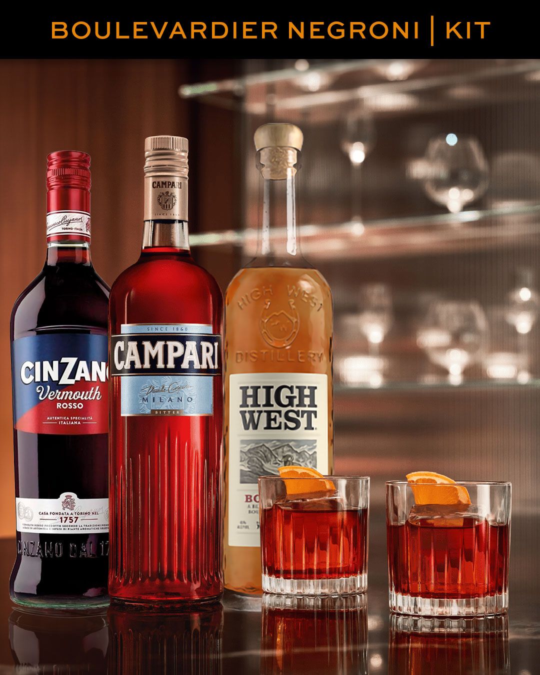 Boulevardier Negroni Kit | Passion Spirits