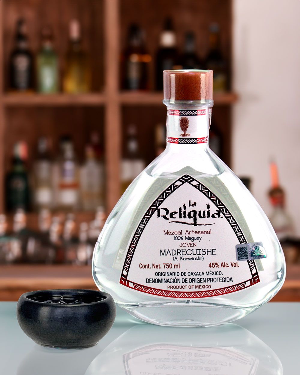 La Reliquia Mezcal Artesanal Joven Madrecuishe | Passion Spirits
