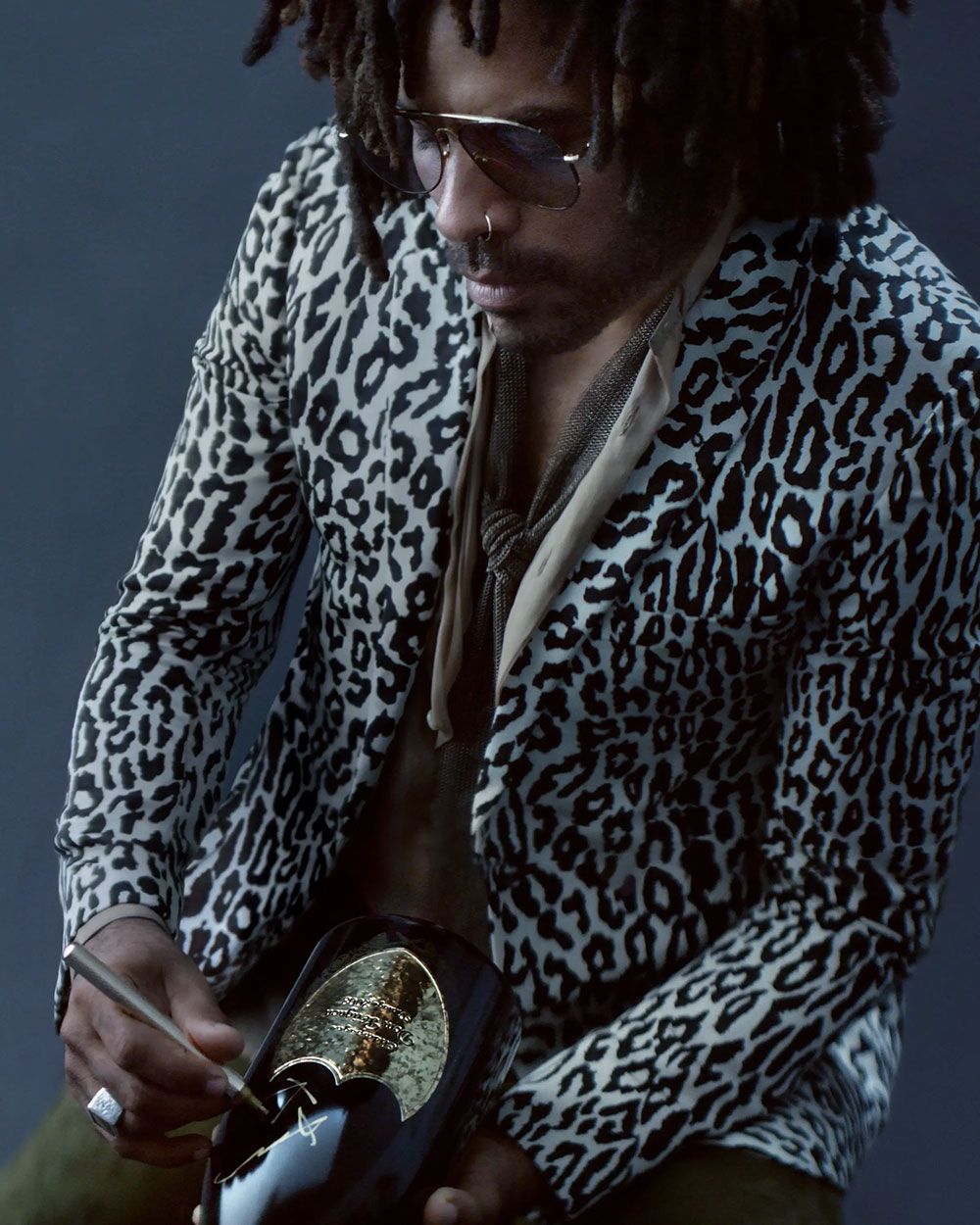 Dom Pérignon x Lenny Kravitz Limited Edition 2008 Champagne