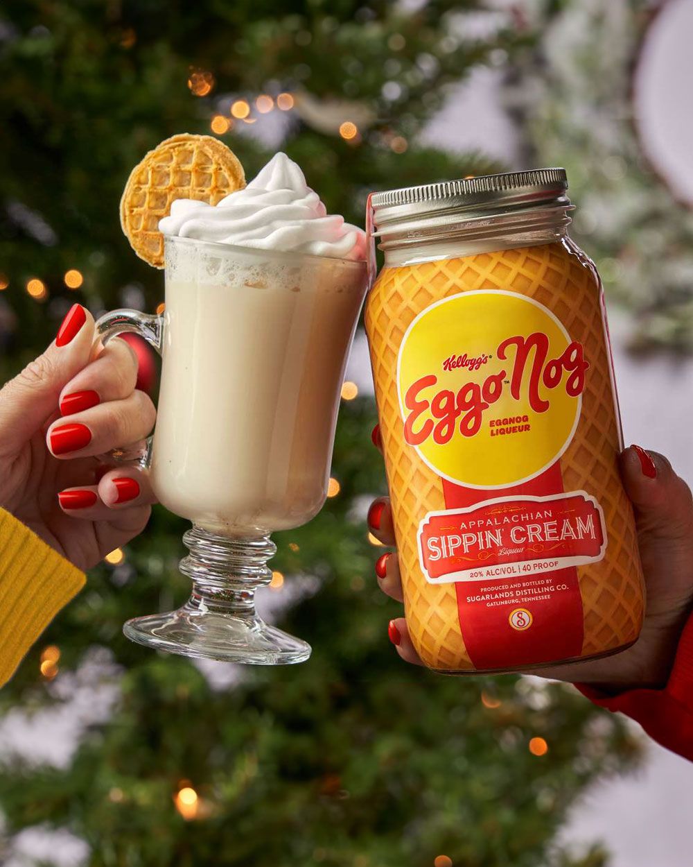 Eggo Nog Eggnog Appalachian Sippin' Cream Liqueur by Sugarlands Distilling Co. | Passion Spirits Eggo Nog Eggnog Appalachian Sippin' Cream Liqueur by Sugarlands Distilling Co. | Passion Spirits