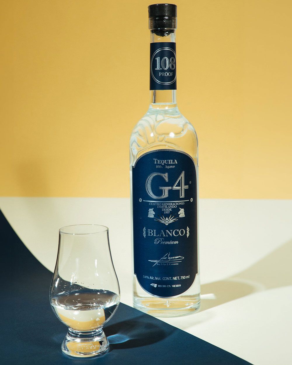 G4 Premium Blanco Tequila 108 Proof | Passion Spirits
