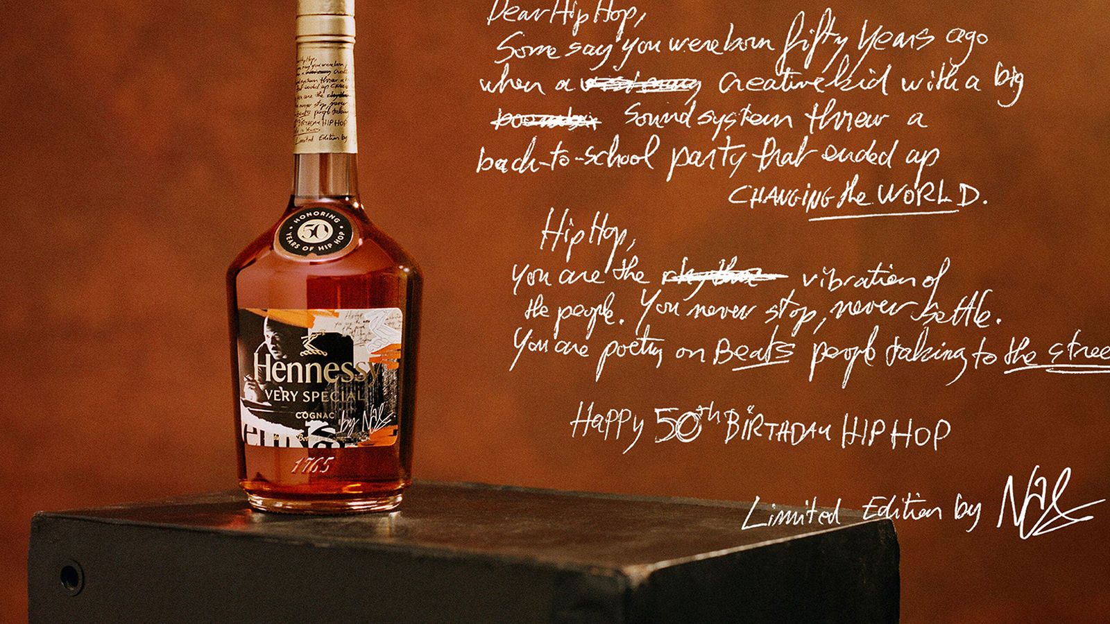 Hennessy VS Hip Hop 50th Anniversary Limited Edition by Nas