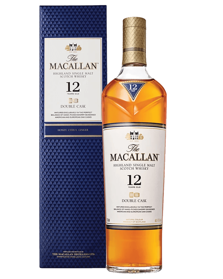 ウイスキー The Macallan12YearOldDouble Cask The Macallan Double Cask 12 Year Old Single Malt Scotch