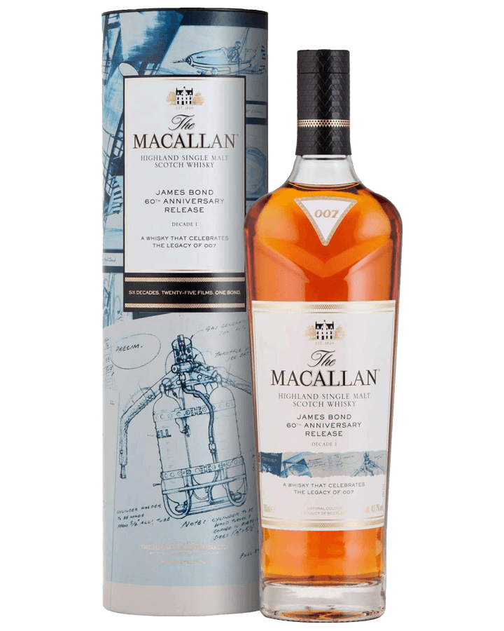 <日本未入荷品・抽選品>MACALLAN 60周年記念　007 DECADE6 The Macallan James Bond 007 60th Anniversary Release, Decade