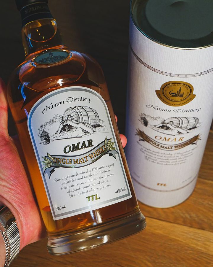 Nantou Distillery Omar Taiwan Single Malt Whisky Bourbon Type