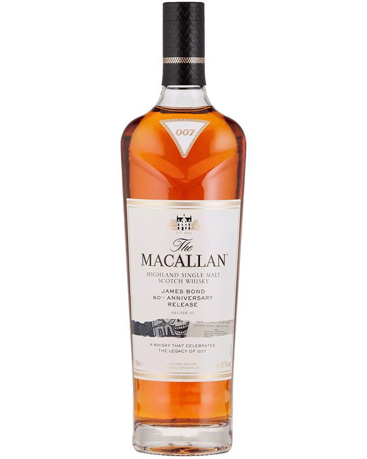 The Macallan James Bond 007 60th Anniversary Release Decade