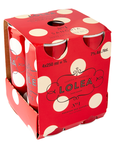 LOLEA Nº1 RED WINE SANGRIA FRIZZANTE CAN | Passion Spirits