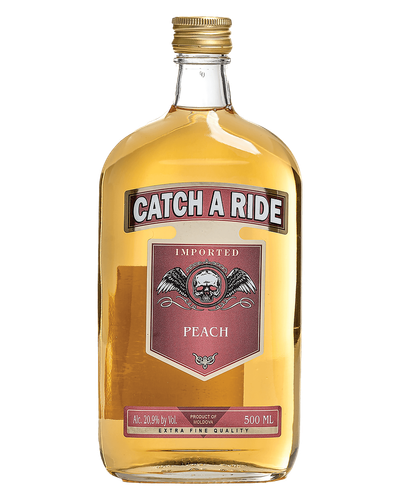 Catch A Ride Peach Flavored Moscato Wine | AIKO Brands